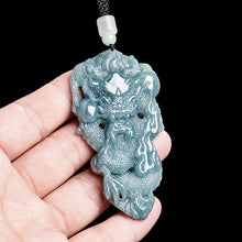 Natural Jade Pendant Dragon Jadeite Pendant