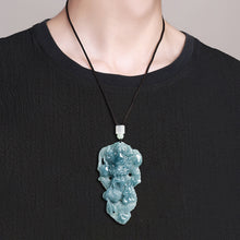 Natural Jade Pendant Dragon Jadeite Pendant