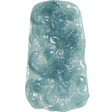 Natural Jade Pendant Dragon Jadeite Pendant