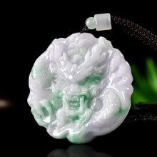 Natural Jade Pendant Dragon Jadeite Pendant