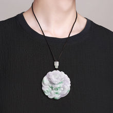 Natural Jade Pendant Dragon Jadeite Pendant