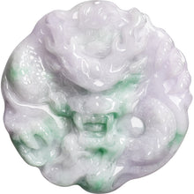 Natural Jade Pendant Dragon Jadeite Pendant