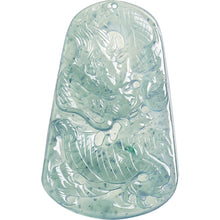 Natural Jade Pendant Dragon Jadeite Pendant