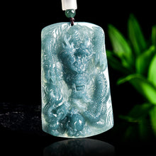 Natural Jade Pendant Dragon Jadeite Pendant