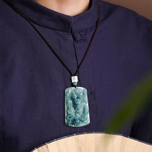 Natural Jade Pendant Dragon Jadeite Pendant