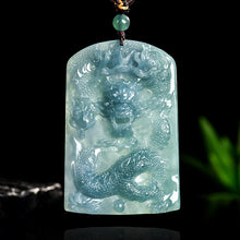 Natural Jade Pendant Dragon Jadeite Pendant