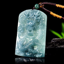 Natural Jade Pendant Dragon Jadeite Pendant