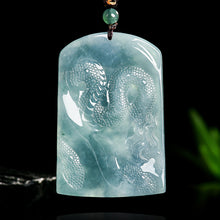Natural Jade Pendant Dragon Jadeite Pendant