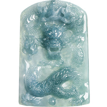 Natural Jade Pendant Dragon Jadeite Pendant