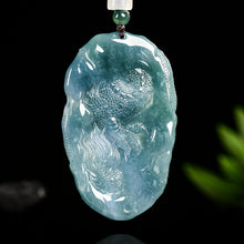 Natural Jade Pendant Dragon Jadeite Pendant
