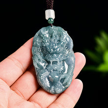 Natural Jade Pendant Dragon Jadeite Pendant