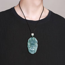 Natural Jade Pendant Dragon Jadeite Pendant