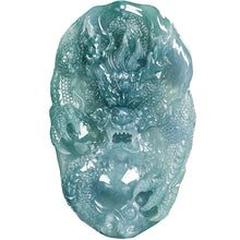 Natural Jade Pendant Dragon Jadeite Pendant