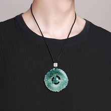Natural Jade Pendant Dragon Jadeite Pendant
