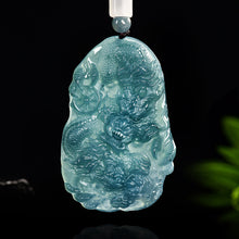 Natural Jade Pendant Dragon Jadeite Pendant