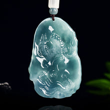 Natural Jade Pendant Dragon Jadeite Pendant