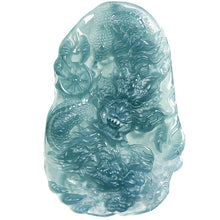 Natural Jade Pendant Dragon Jadeite Pendant