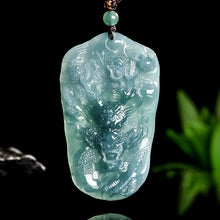 Natural Jade Pendant Dragon Jadeite Pendant