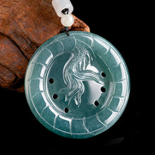 Natural Jade Pendant Dragon Jadeite Pendant