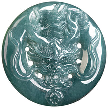 Natural Jade Pendant Dragon Jadeite Pendant