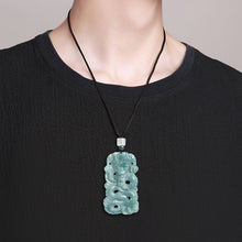 Natural Jade Pendant Dragon Jadeite Pendant