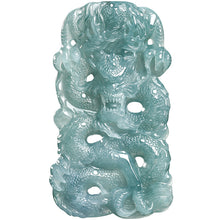 Natural Jade Pendant Dragon Jadeite Pendant
