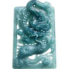 Natural Jade Pendant Dragon Jadeite Pendant