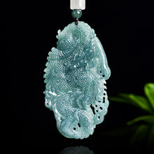 Natural Jade Pendant Dragon Jadeite Pendant