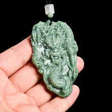 Natural Jade Pendant Dragon Jadeite Pendant
