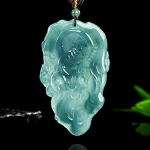 Natural Jade Pendant Dragon Jadeite Pendant