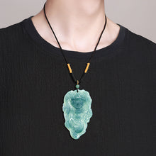 Natural Jade Pendant Dragon Jadeite Pendant