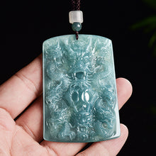 Natural Jade Pendant Dragon Jadeite Pendant