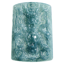 Natural Jade Pendant Dragon Jadeite Pendant