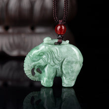 Natural Jade Pendant Elephant Jadeite Pendant
