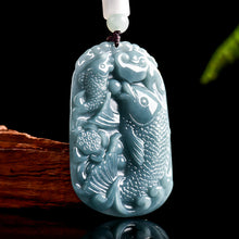 Natural Jade Pendant Fish Jadeite Pendant