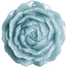 Natural Jade Pendant Flower Jadeite Pendant