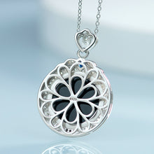 Natural Jade Pendant Flower Jadeite Pendant