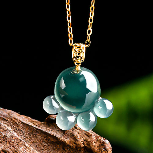 Natural Jade Pendant Foot Jadeite Pendant