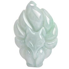 Natural Jade Pendant Fox Jadeite Pendant