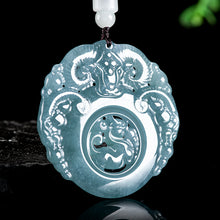 Natural Jade Pendant Goats Jadeite Pendant