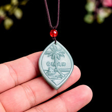 Natural Jade Pendant Guam Pacific Jadeite Pendant