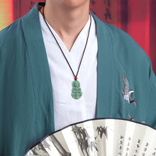 Natural Jade Pendant Guanyin Jadeite Pendant