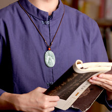 Natural Jade Pendant Guanyin Jadeite Pendant