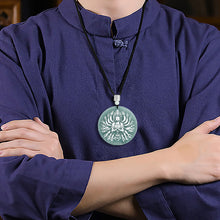 Natural Jade Pendant Guanyin Jadeite Pendant