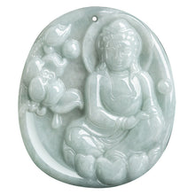 Natural Jade Pendant Guanyin Jadeite Pendant