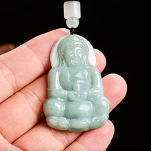 Natural Jade Pendant Guanyin Jadeite Pendant