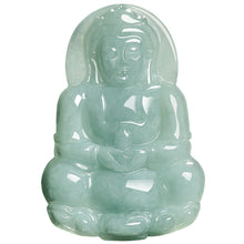 Natural Jade Pendant Guanyin Jadeite Pendant