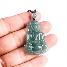 Natural Jade Pendant Guanyin Jadeite Pendant