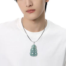 Natural Jade Pendant Guanyin Jadeite Pendant