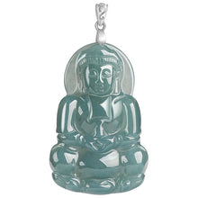 Natural Jade Pendant Guanyin Jadeite Pendant